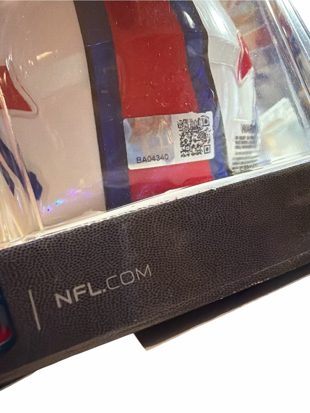 Joe Andreessen Signed Buffalo Bills Mini Helmet - TSE Cert - "Buffalo Joe" - Picture 2 of 2